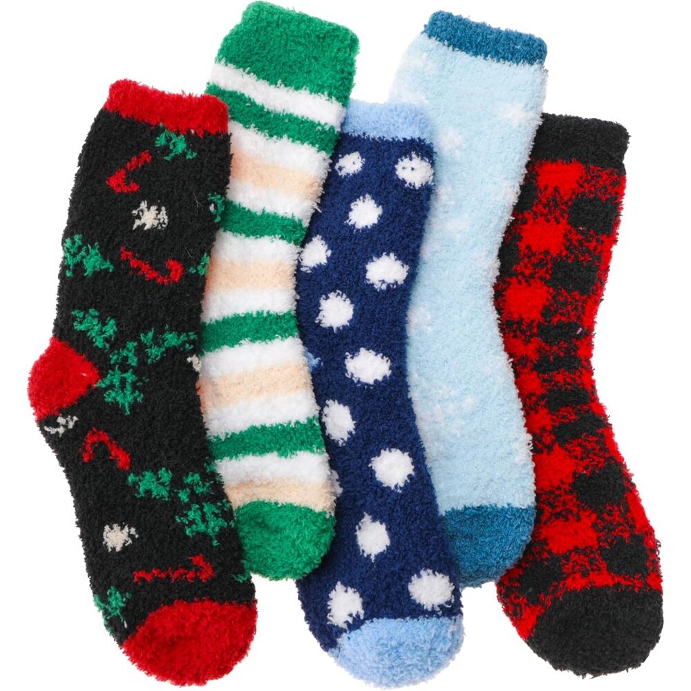 Fuzzy Slipper Socks Thick Fluffy Warm Winter Cozy Plush Soft Sleep Home Socks fo